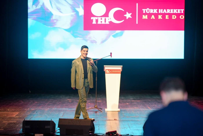 19 Mayıs Atatürk'ü Anma, Gençlik ve Spor Bayramı Üsküp'te kutlandı