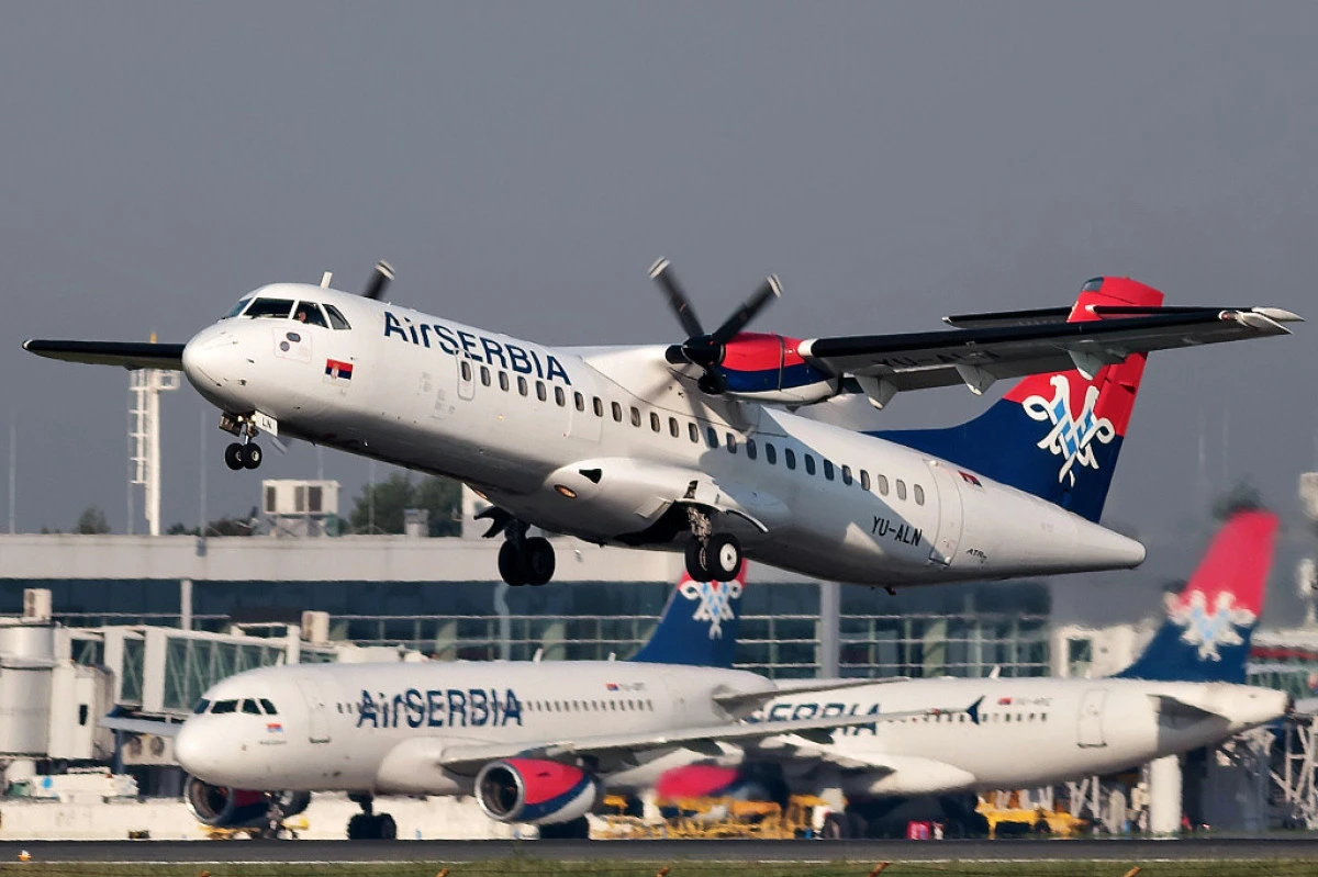 Air Serbia, Belgrad-&Uuml;sk&uuml;p hattında sefer sayısını artırıyor