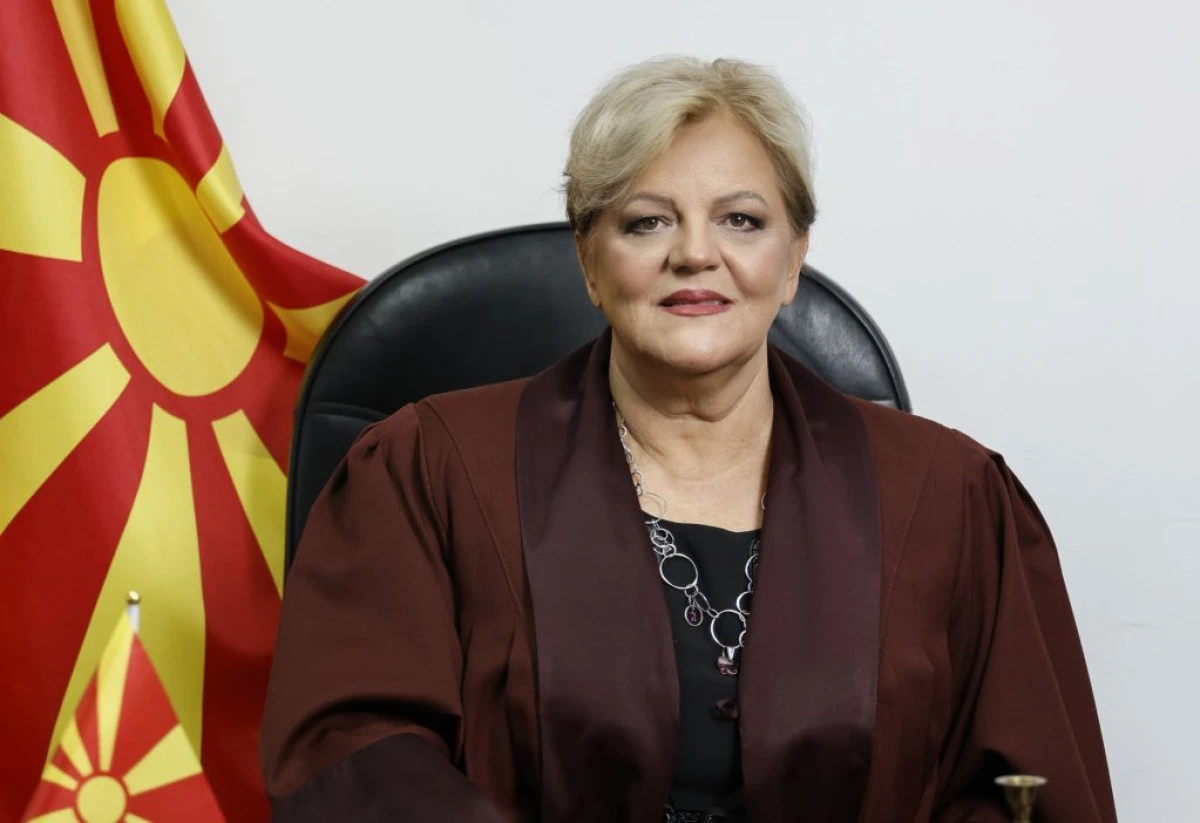 Anayasa Mahkemesi Hakimi Daboviç Anastasovska istifa etti