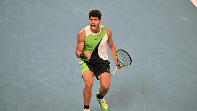 Avustralya A&ccedil;ık'ta zafer Alcaraz'ın