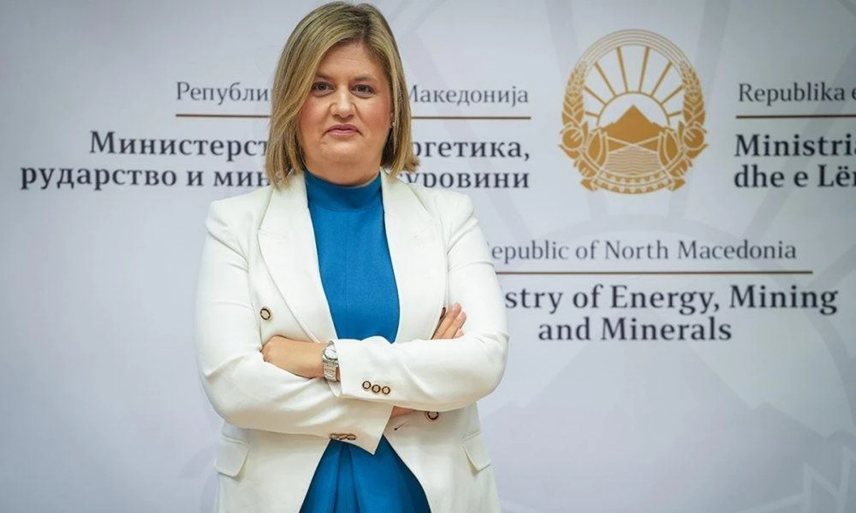 Bakan Bojinovska: Yenilenebilir enerjide hedefleri aşıyoruz