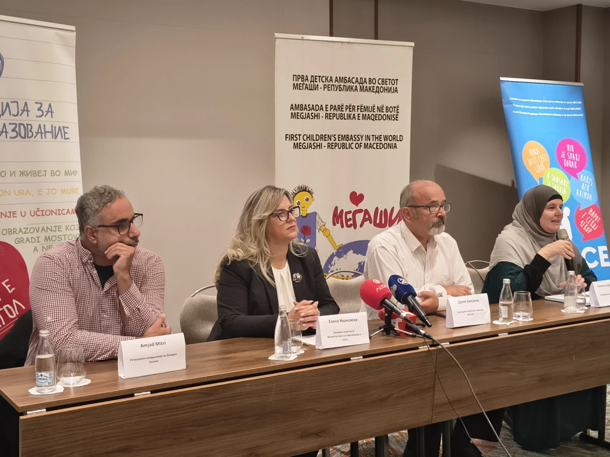 Barış eğitiminde 15 yıl: İvanovska, barışın bir tercih ve en y&uuml;ksek değer olduğunu vurguladı