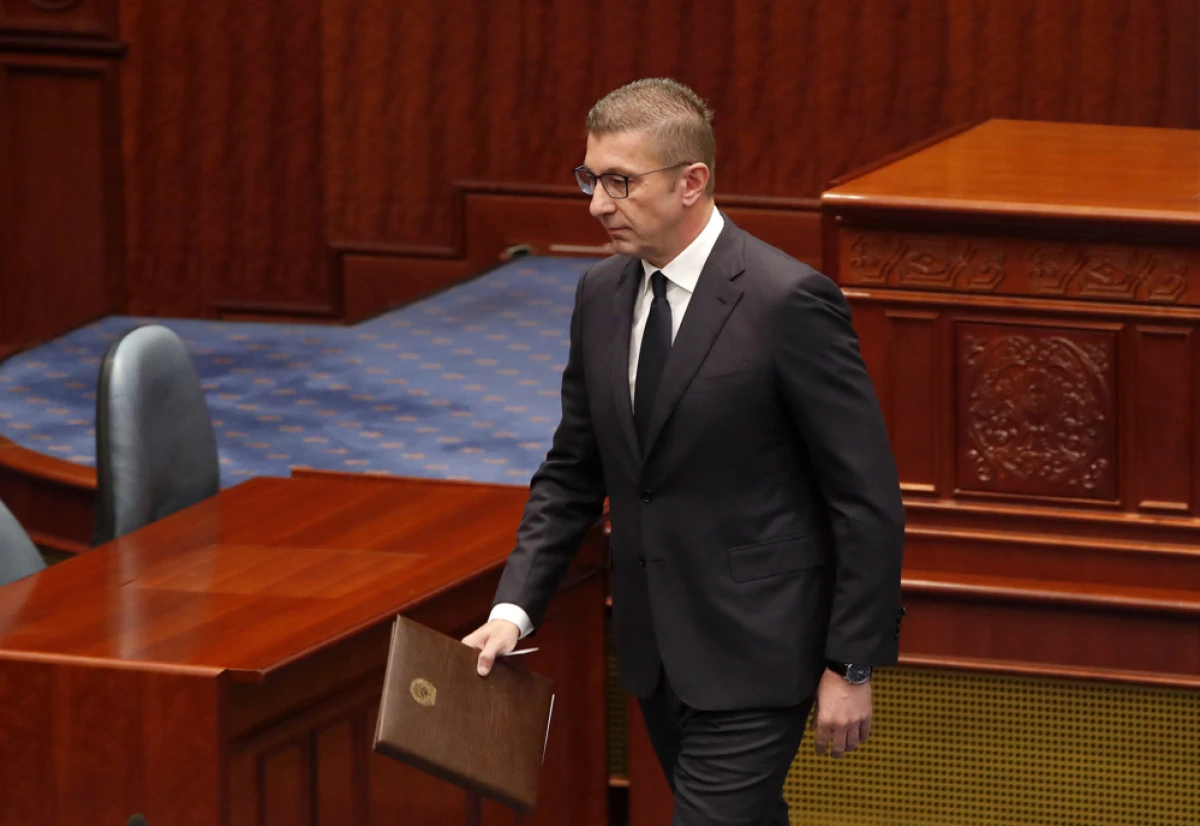 Başbakan Mickoski: AB s&uuml;reci i&ccedil;in g&ouml;r&uuml;şmeler s&uuml;r&uuml;yor, kırmızı &ccedil;izgilerimiz var