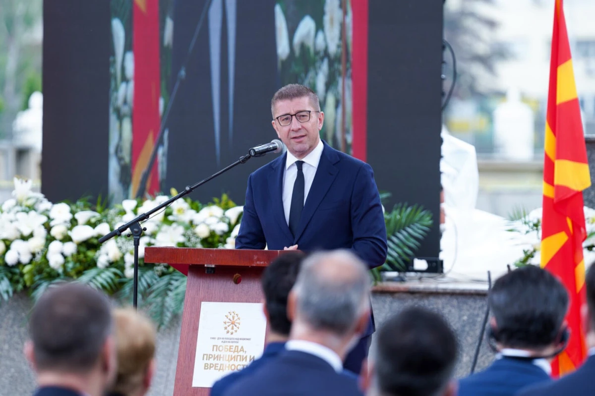 Başbakan Mickoski: Avrupa bizim tek yolumuz, ancak acı deneyimlerimiz de var