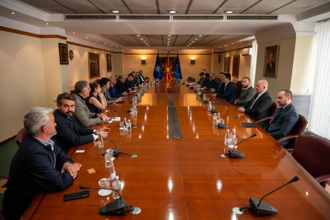 Bekim Sali, T&uuml;rk yatırımcılarla g&ouml;r&uuml;şt&uuml;: Yeni iş birlikleri g&uuml;ndemde