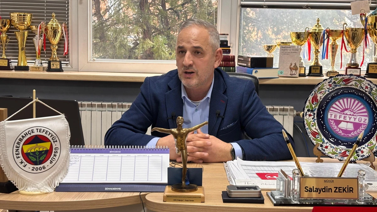 Bir okul nasıl 'Kale' ve 'Marka' olur? Salaydin Zekir Tefeyy&uuml;z'&uuml; anlatıyor