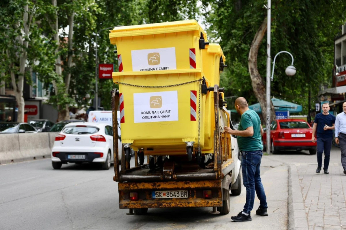 &Ccedil;ayır'a 100 yeni konteyner