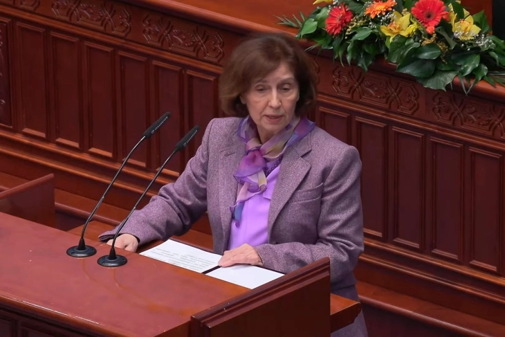 Cumhurbaşkanı Silyanovska Davkova: Her 8 Mart&rsquo;ta yeni kurbanlar&hellip; Artık &ouml;nlem almalıyız