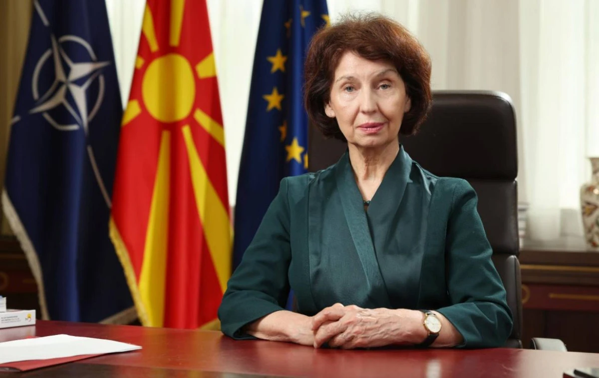 Cumhurbaşkanı Silyanovska-Davkova'dan Ramazan Bayramı mesajı: Birlikte daha g&uuml;&ccedil;l&uuml;y&uuml;z