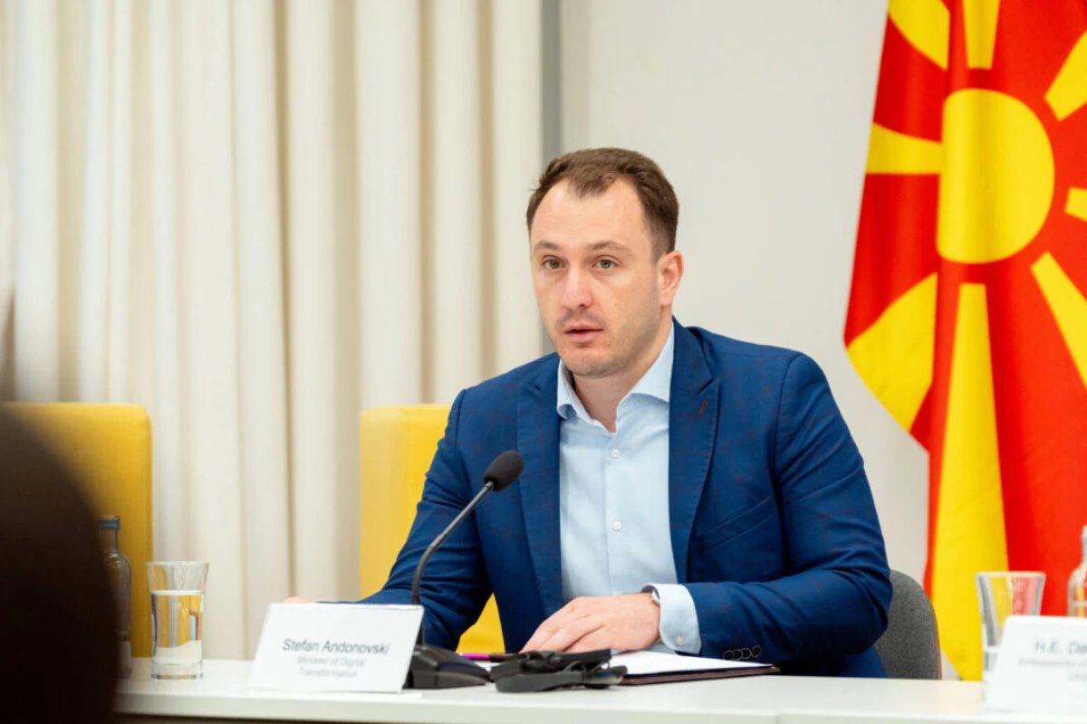 Dijital D&ouml;n&uuml;ş&uuml;m Bakanı Andonovski: 90 kurum ortak veri platformuna bağlandı