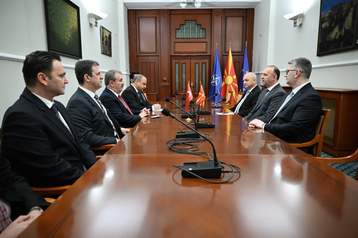 Gaşi, BBP Lideri Destici&rsquo;yi kabul etti