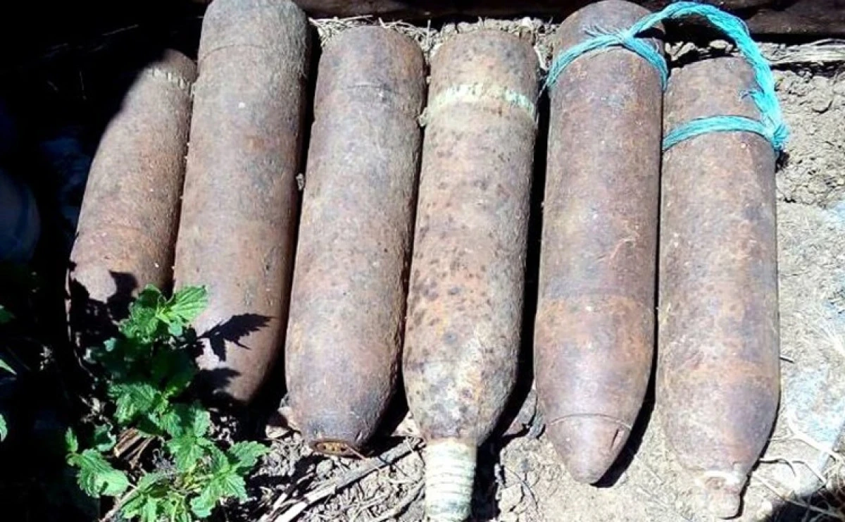 Gevgeli yakınlarında 6 top mermisi g&uuml;venli şekilde imha edildi