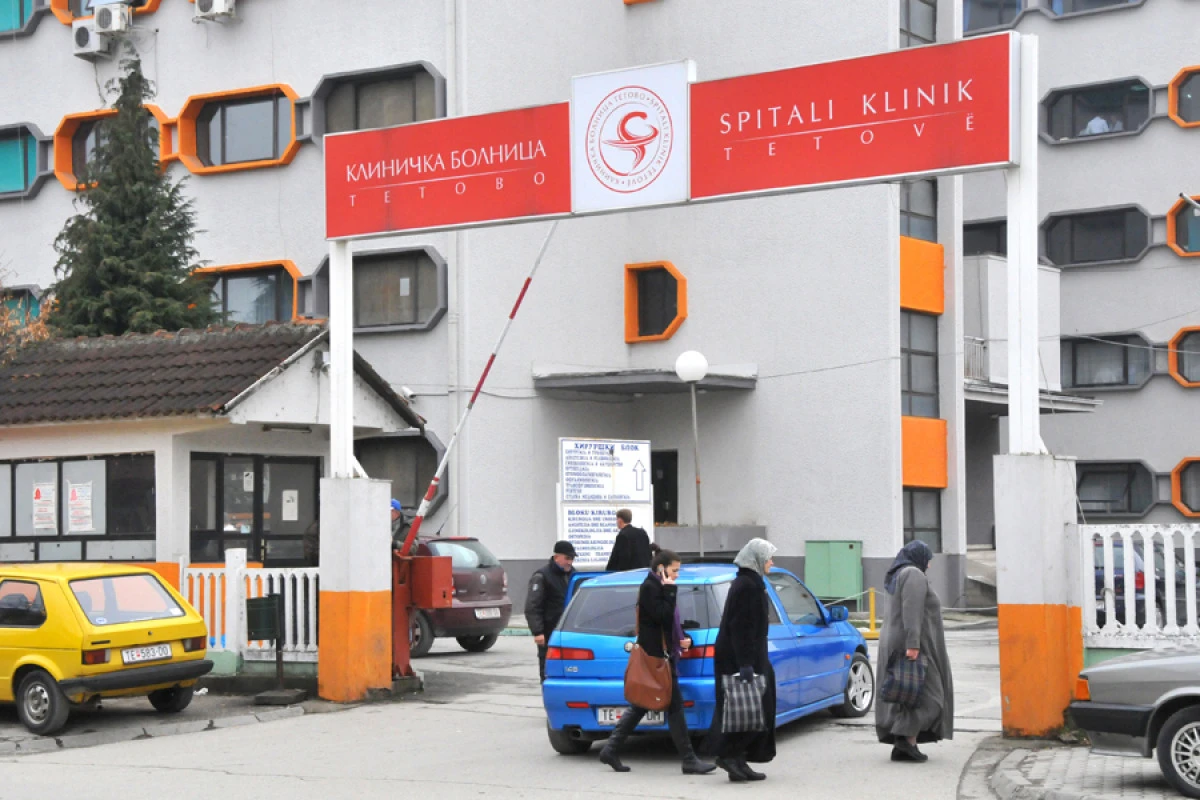 Gostivar'daki su krizi Kalkandelen Hastanesi'ni vurdu: 200'den fazla hasta sevk edildi