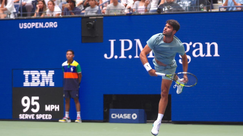 ABD Açık'ta tek erkekler şampiyonu Alcaraz