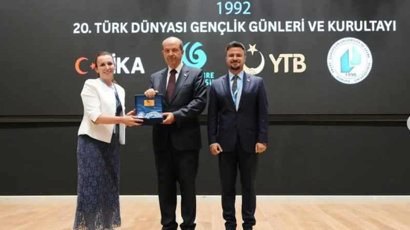 Türk Hareket Partisi (THP) heyeti Türk Dünyası Gençlik Kurultayı’na katıldı