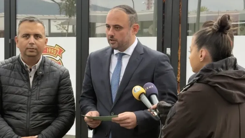 Gyorgievski:  “Yeni Stadyum ve Esma Redzepova Kültür Merkezi Üsküp’e değer katacak”