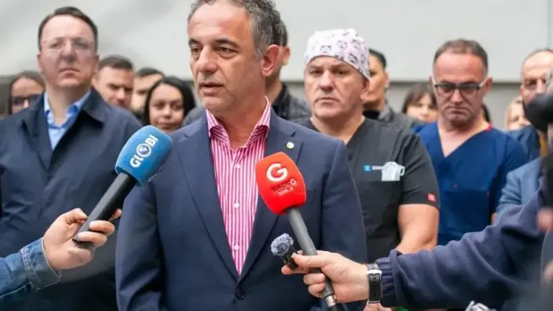 Gostivar Devlet Hastanesi'nde yeni ortopedi ve travmatoloji ameliyat salonu açıldı