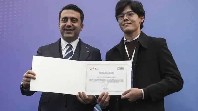 YTB'de 5. Uluslararası Öğrenci Ödülleri töreni yapıldı