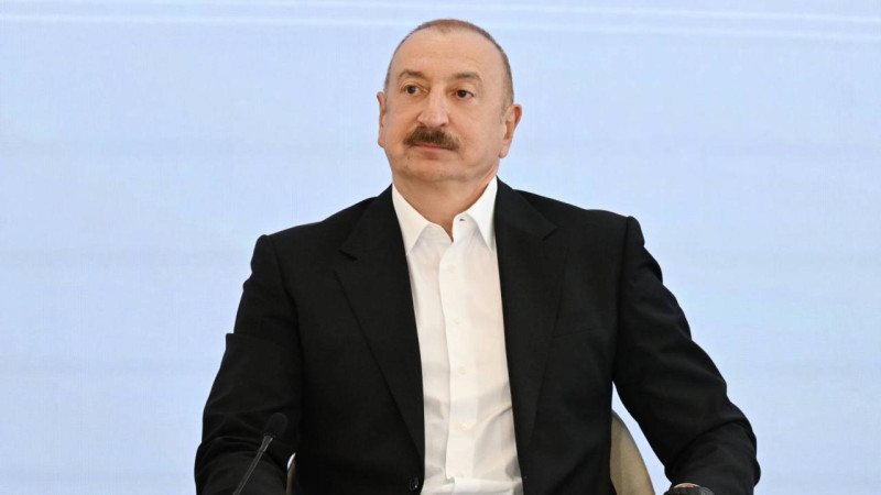 Aliyev: Zengezur Koridoru'nun Azerbaycan kısmının inşası tamamlanmak üzere