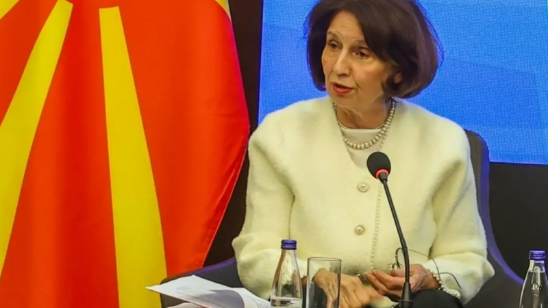 Cumhurbaşkanı Davkova: AB’nin Balkanlar için stratejik adım atma zamanı