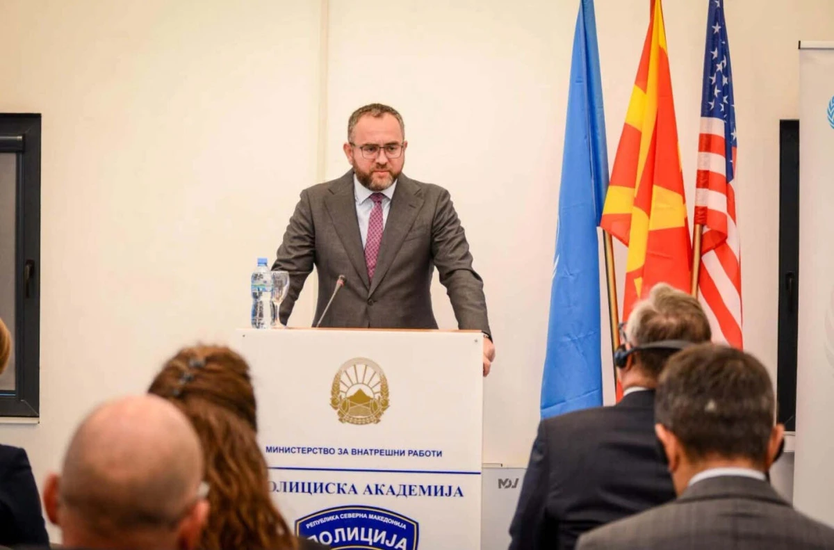İ&ccedil;işleri Bakanı Toşkovski: Uyuşturucu ticaretiyle m&uuml;cadele &ouml;nceliğimiz