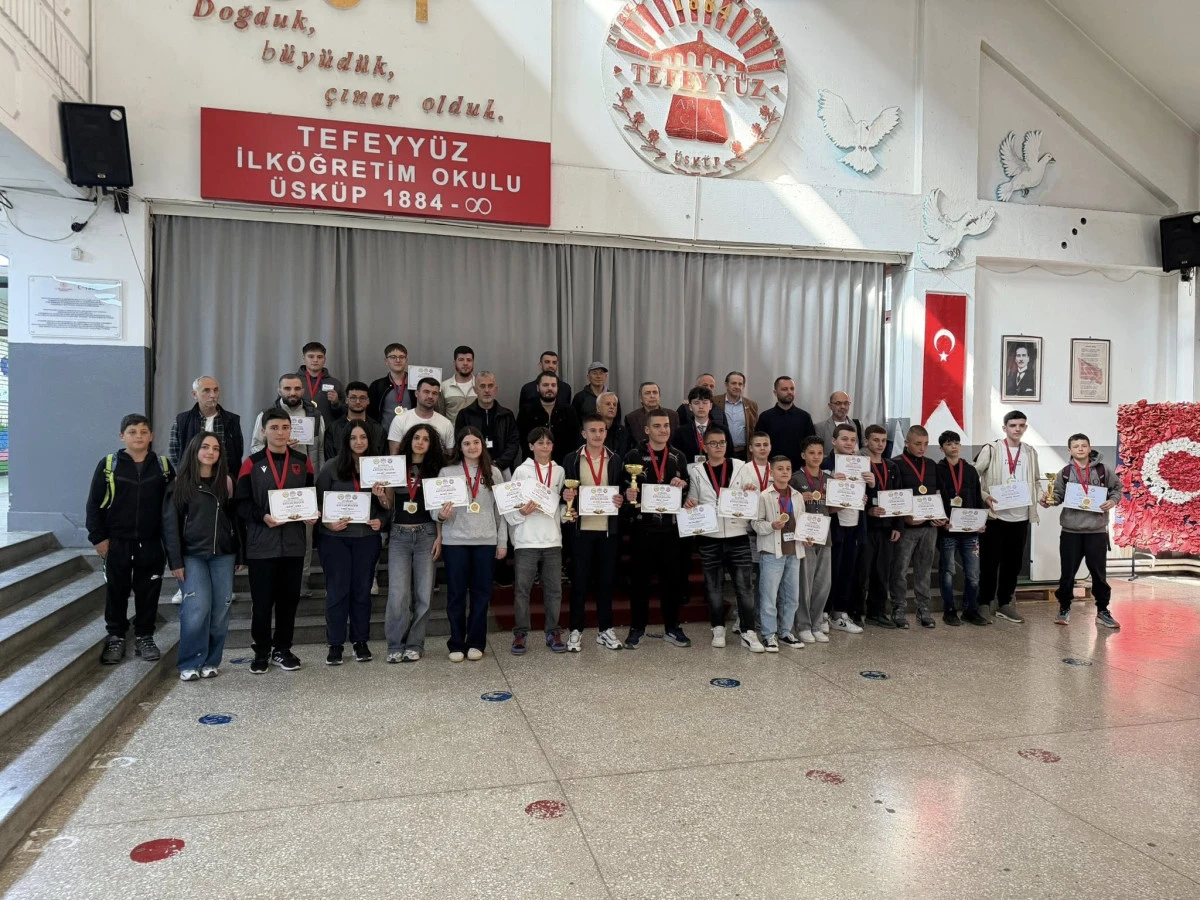 II. Geleneksel Satran&ccedil; Turnuvası tamamlandı: Gen&ccedil; zihinler yarıştı