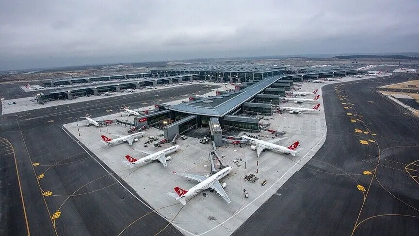 İstanbul Havalimanı'nda g&uuml;nl&uuml;k 289 bin 260 yolcuyla Avrupa rekoru kırıldı