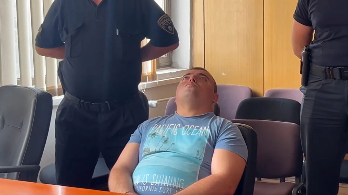 Kumanova&rsquo;daki d&ouml;rt cinayet davası başladı: Sanık duruşmada konuşmadı