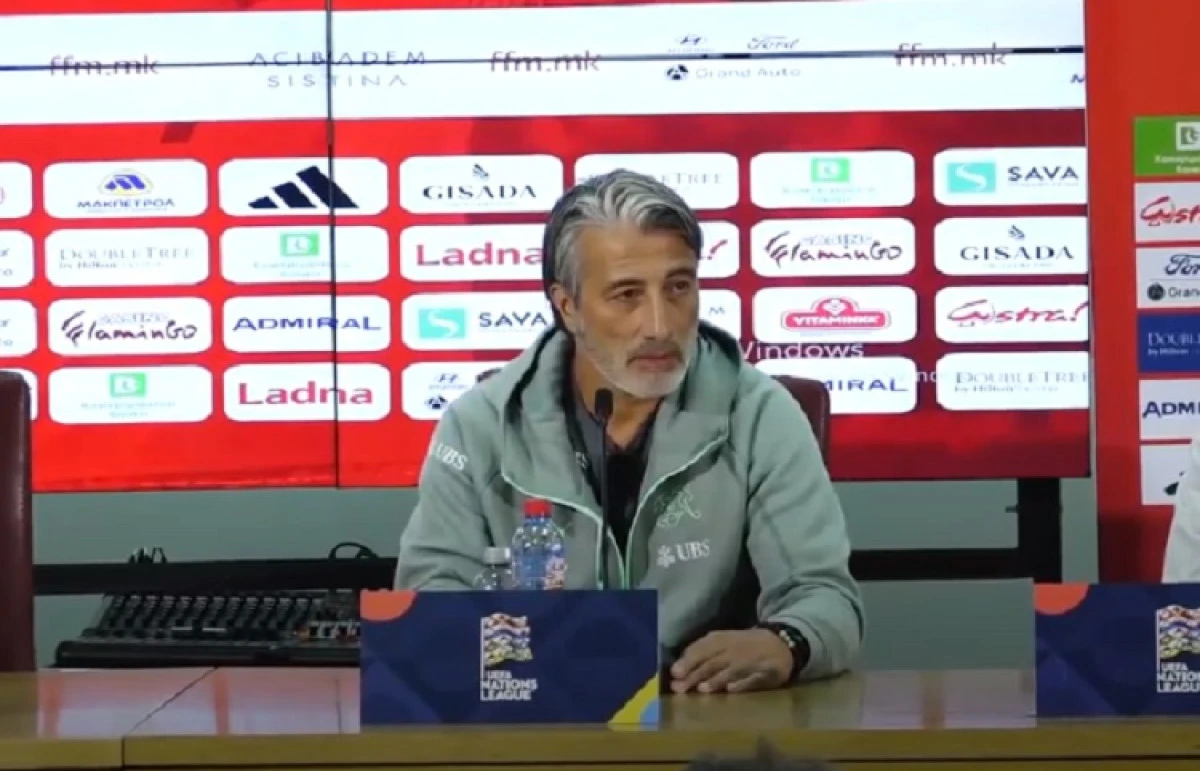 Kuzey Makedonya-İsvi&ccedil;re ma&ccedil;ı &ouml;ncesi zemin tartışması: Yakın 'bu &ccedil;imde futbol oynanamaz' dedi
