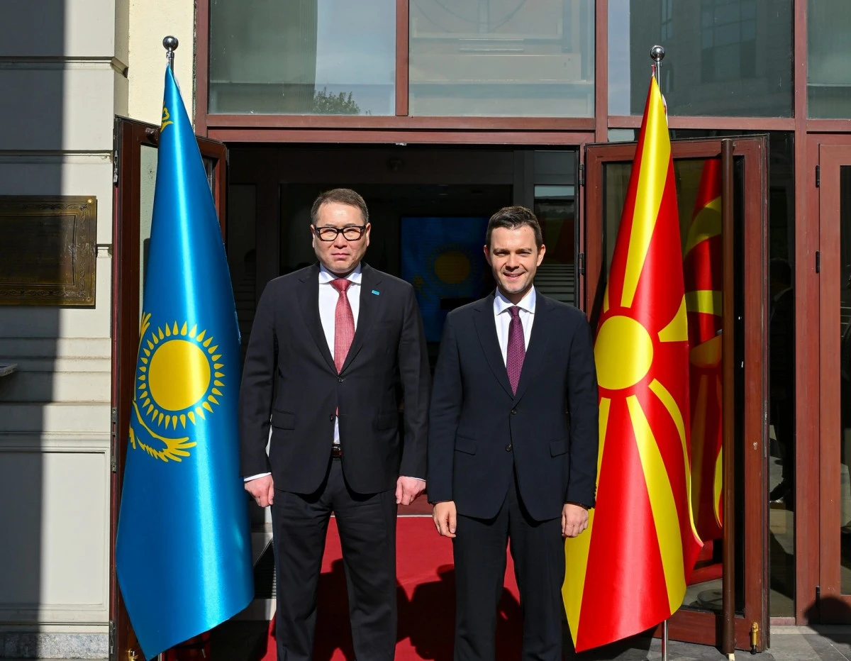 Kuzey Makedonya-Kazakistan ticaretinde yeni d&ouml;nem