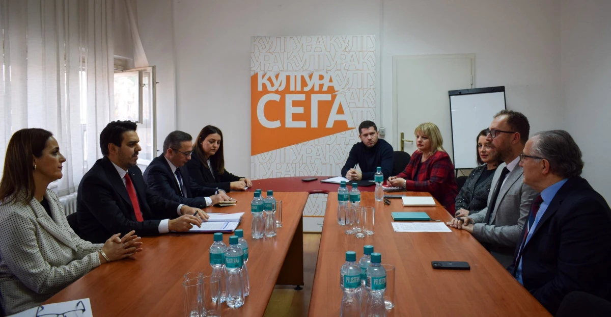 Kuzey Makedonya K&uuml;lt&uuml;r Bakanlığı ile TİKA arasında k&uuml;lt&uuml;rel işbirliği vurgusu