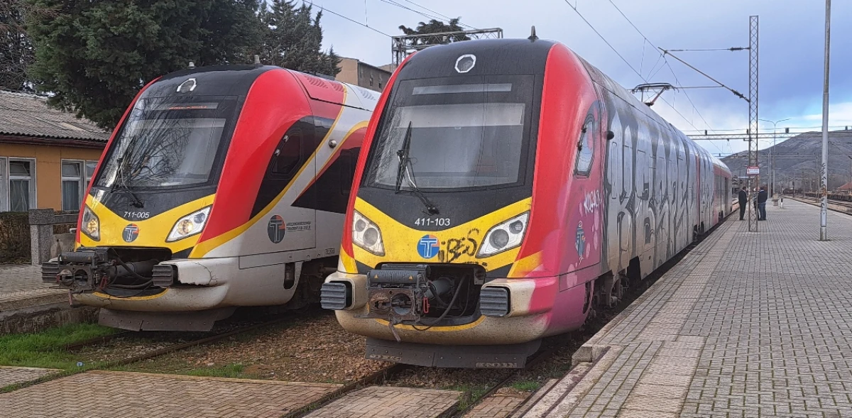 Kuzey Makedonya'da 6 aylık demiryolu yenilemesi: Seferler kısıtlanıyor