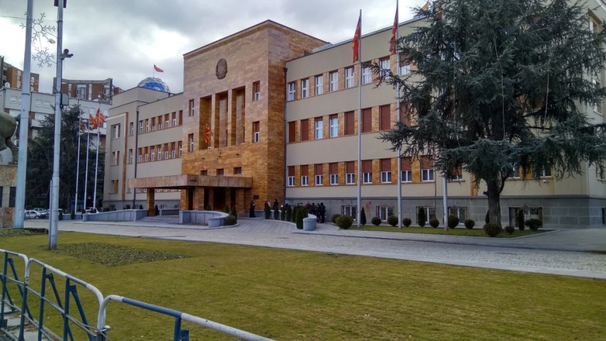 Kuzey Makedonya'da Savcılar Y&uuml;ksek Kurulu Yasası Meclis'ten ge&ccedil;ti: 64 'evet', 15 'hayır'