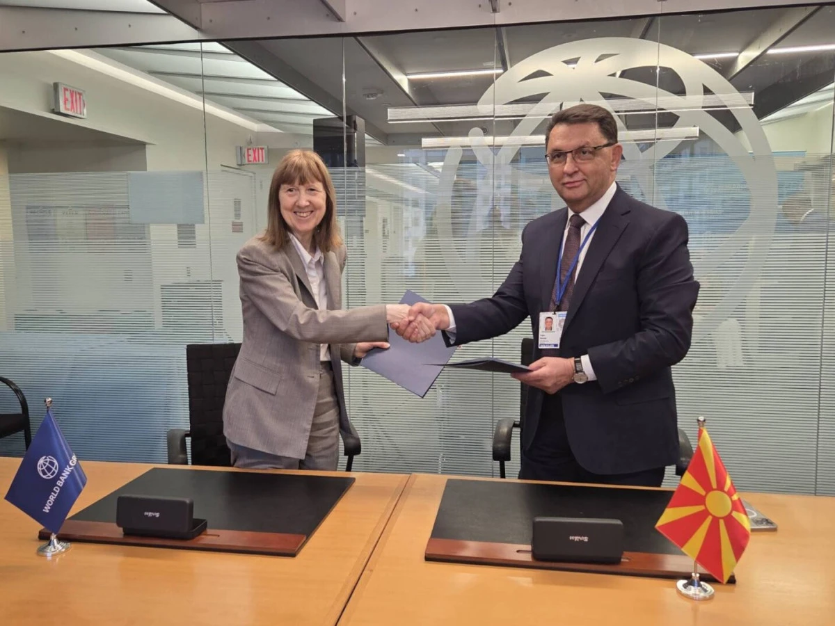 Kuzey Makedonya'ya D&uuml;nya Bankası desteğiyle anında &ouml;deme sistemi geliyor