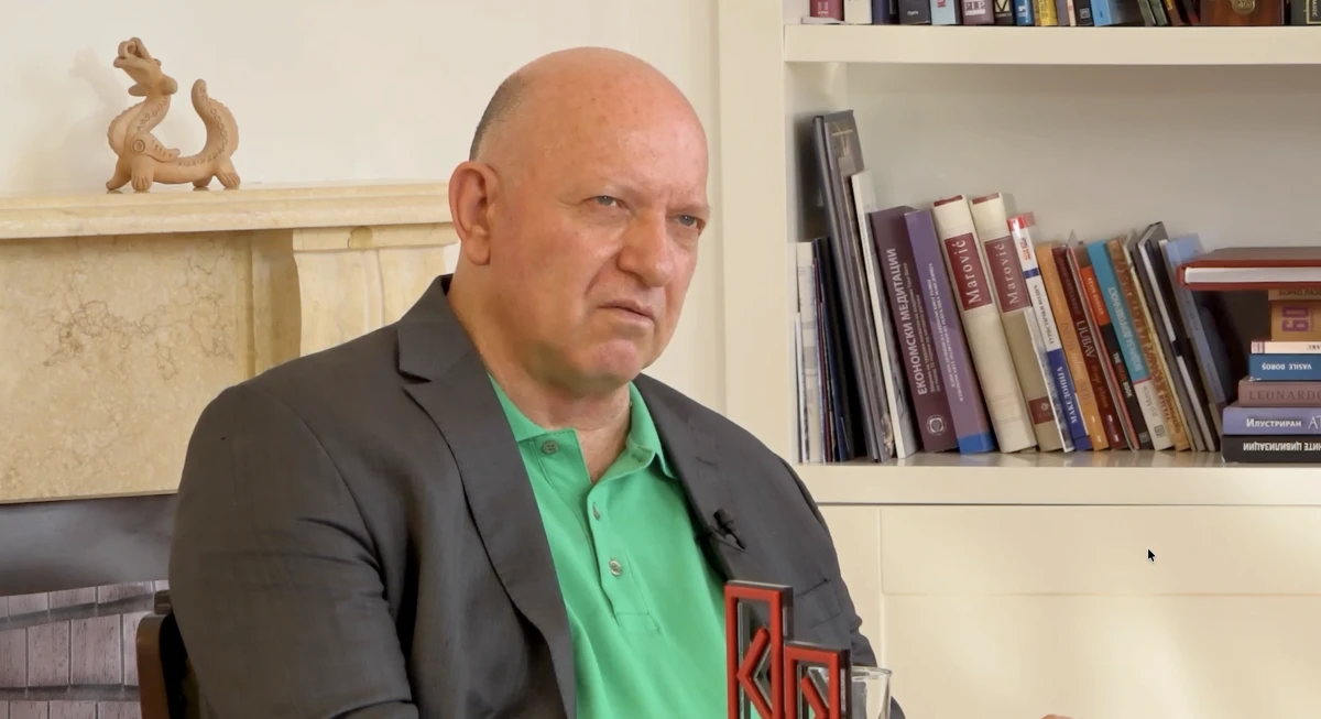 Makedonya Ticaret Odası Başkanı Azeski'den sendikalara &ccedil;ağrı: Protesto değil, diyalog şart