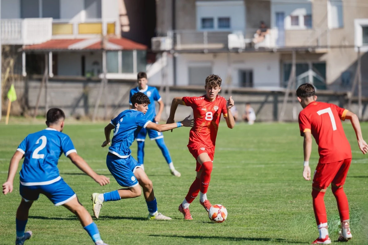 Makedonya U-17 Milli Takımı T&uuml;rkiye ile karşılaşıyor