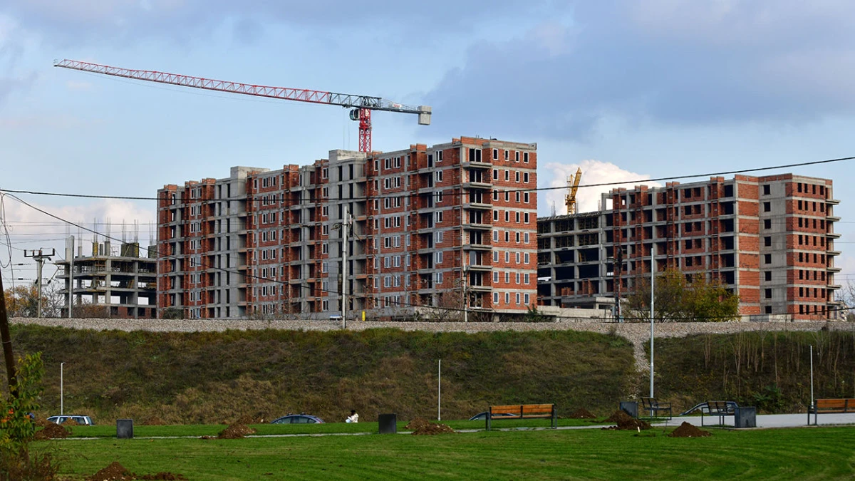 Makedonya'da inşaat izinleri azaldı, 722 yeni daire planlandı