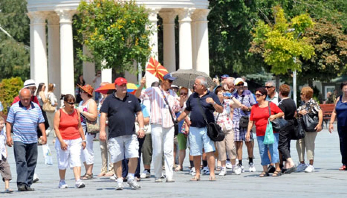Makedonya&rsquo;yı 7 ayda 741 binden fazla turist ziyaret etti, T&uuml;rkiye ilk sırada