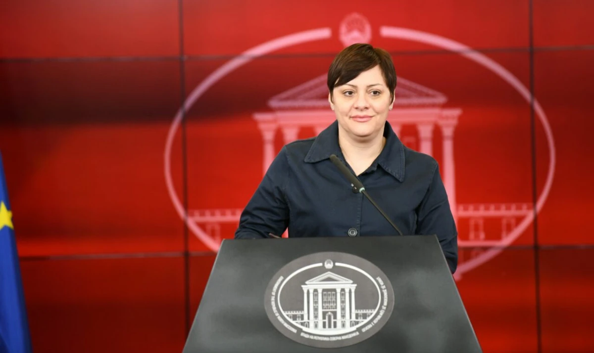 Maliye Bakanı Dimitrieska-Ko&ccedil;oska: Yıl sonuna kadar yeni b&uuml;t&ccedil;e dengelemesi olabilir