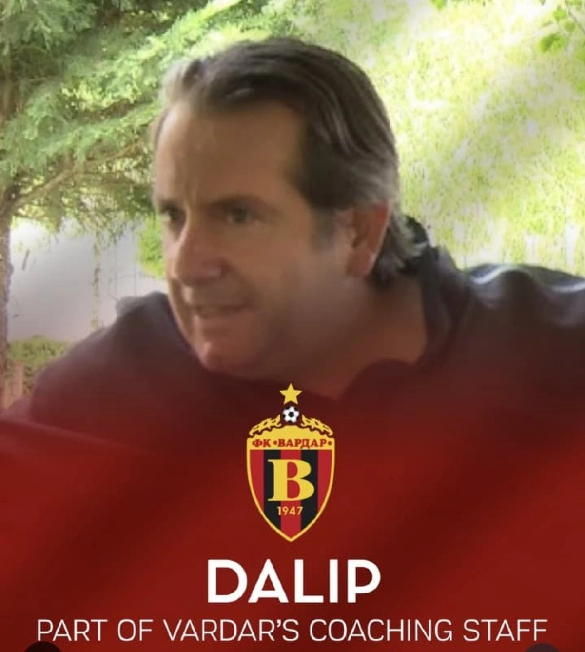 Metin Dalip, Vardar&rsquo;da кondisyon аntren&ouml;r&uuml; оluyor