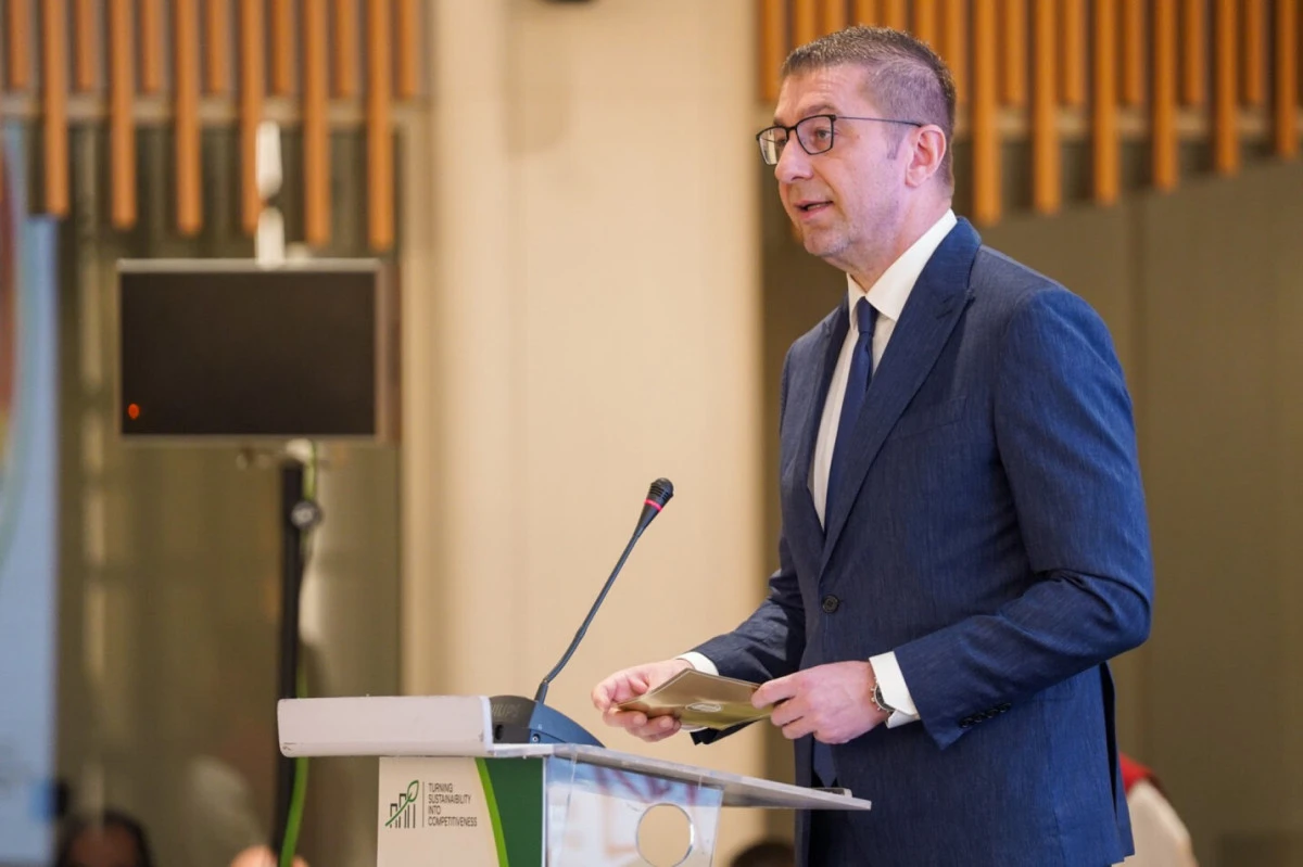 Mickoski: 2024-2025 b&uuml;y&uuml;me rakamları umut verici, enflasyon kontrol altında