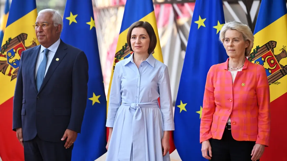 Moldova Cumhurbaşkanı Sandu: Moldova'nın geleceği, Avrupa Birliği i&ccedil;indedir