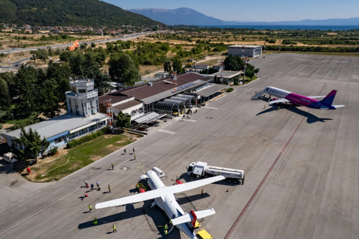 Ohri Havalimanı'na 2,7 milyon avroluk yatırım: Başbakan'dan b&uuml;y&uuml;me s&ouml;z&uuml;
