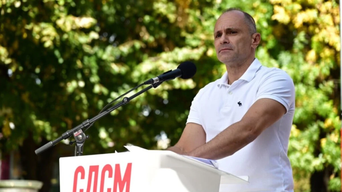 SDSM lideri Filip&ccedil;e: Su, toprak ve doğal kaynakların korunması ulusal &ccedil;ıkardır