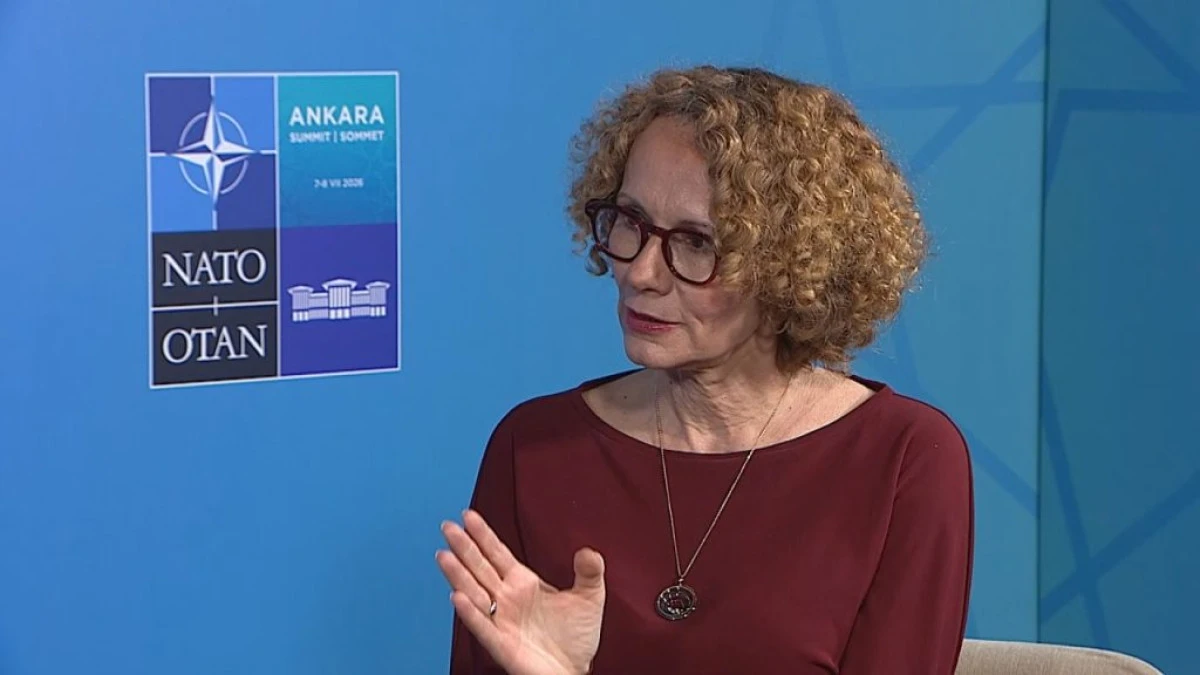 Şekerinska'dan Ankara'da kritik mesaj: NATO'daki g&uuml;venilirliğimizi AB yolunda akıllıca kullanmalıyız