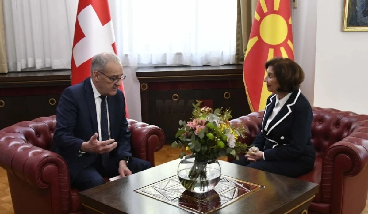 Silyanovska-Davkova: İsvi&ccedil;re Cumhurbaşkanı&rsquo;nın ziyareti tarihi &ouml;neme sahip