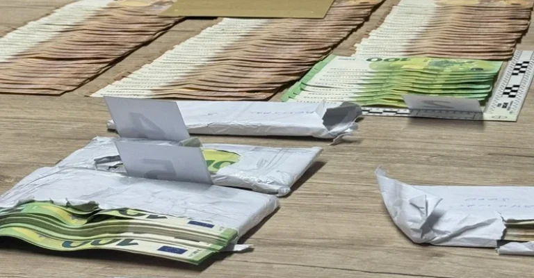 Sınırda beyan edilmeyen binlerce avro yakalandı