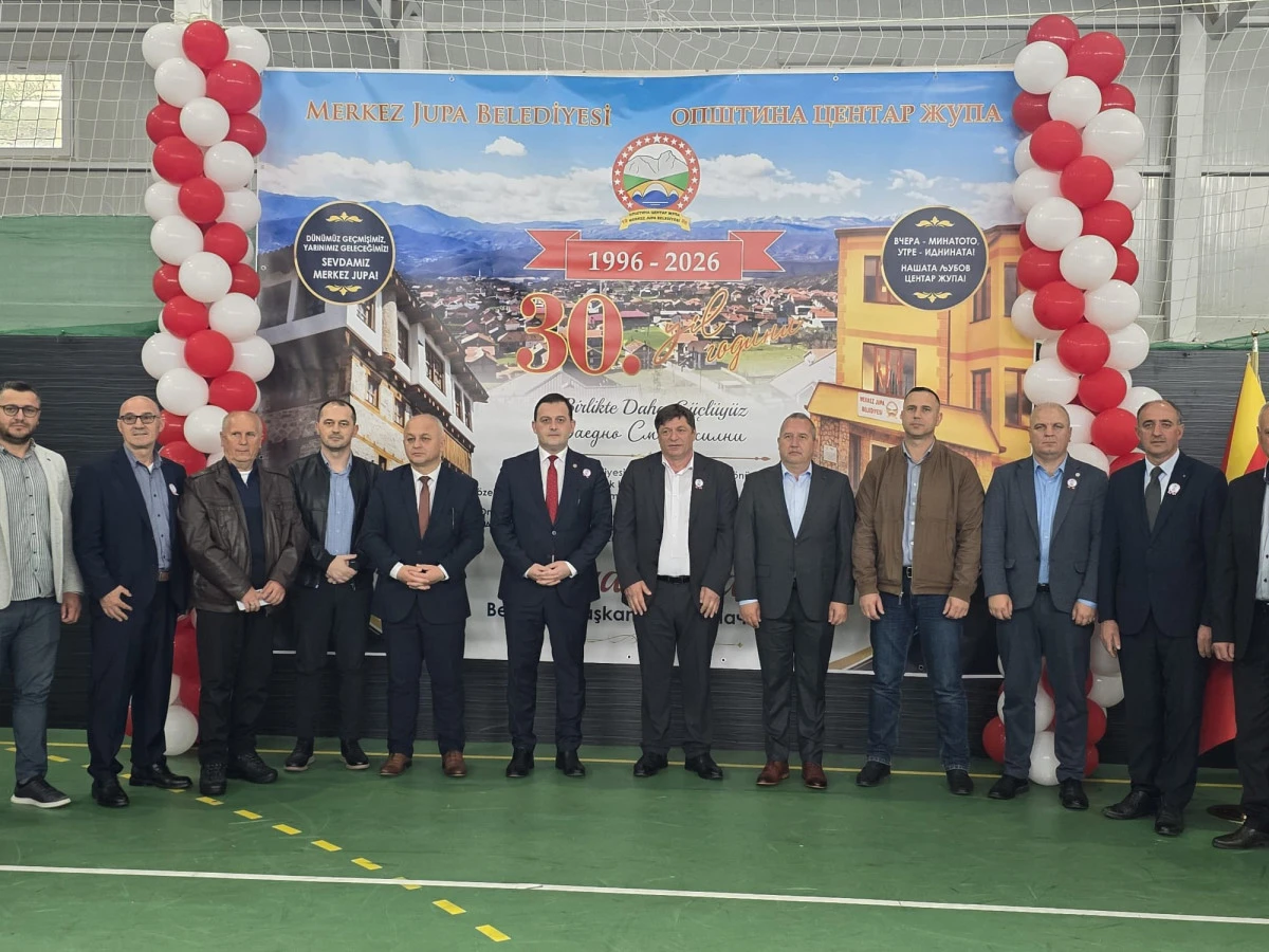 TDP heyeti Merkez Jupa&rsquo;daki 30. Yıl Kutlamalarına Katıldı