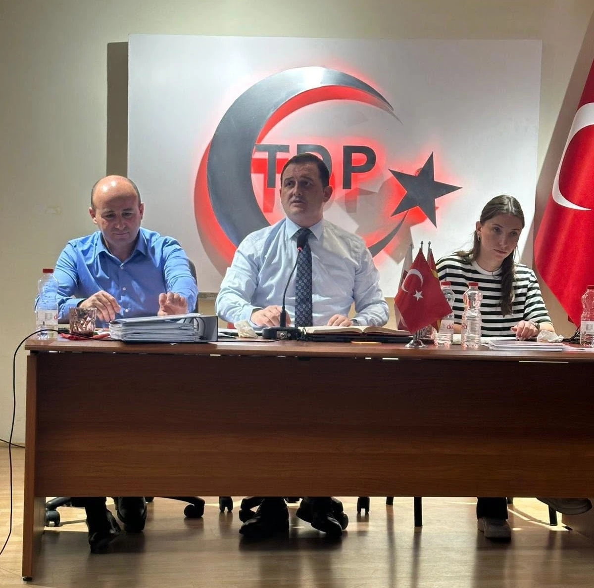 TDP'de mali raporlar onaylandı, g&uuml;ndemde hak&ccedil;a temsil vardı