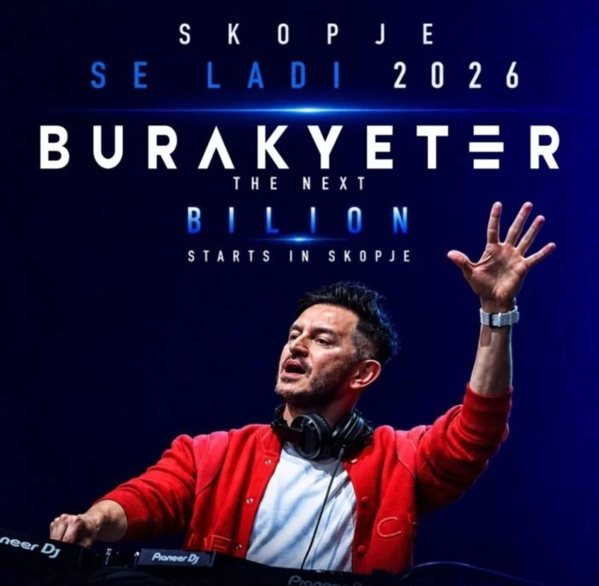 T&uuml;rk DJ Burak Yeter &Uuml;sk&uuml;p'te: Festivalde beş saatlik elektronik m&uuml;zik ş&ouml;leni